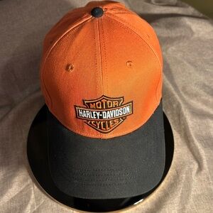 Men Harley Davidson Black Harley Cap Hat